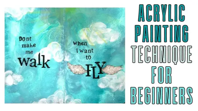 'Video thumbnail for Acrylic Painting Technique For Beginners'