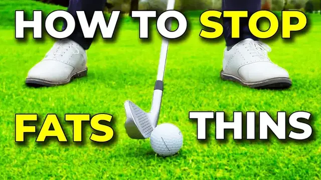 'Video thumbnail for How To Fix Fat And Thin Shots In Golf With These Easy Drills'