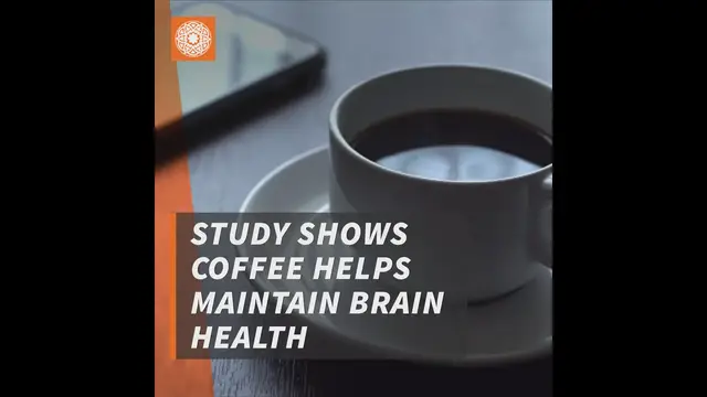 'Video thumbnail for Study Shows Coffee Helps Maintain Brain Health'