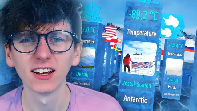 'Video thumbnail for COLDEST Places on Earth'