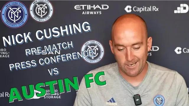 'Video thumbnail for stream punk soccer: nick cushing pre-match: nycfc's intensity, sands & martinez vs austin fc'