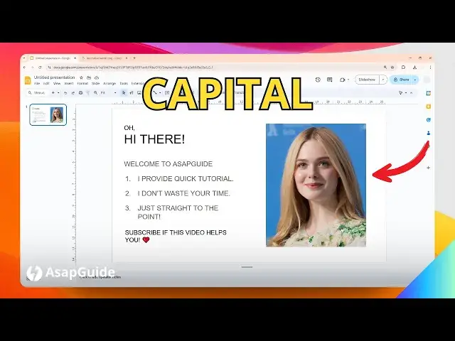 'Video thumbnail for How to Make Everything Capitalized in Google Slides'