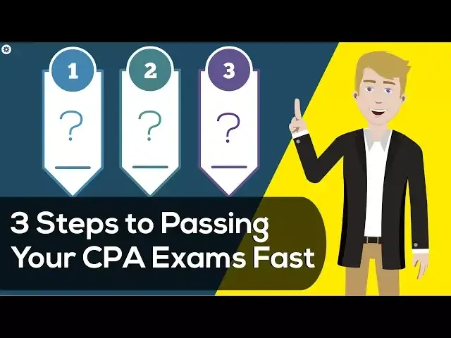 'Video thumbnail for SuperfastCPA's 3 Keys to Passing the CPA Exams Fast'