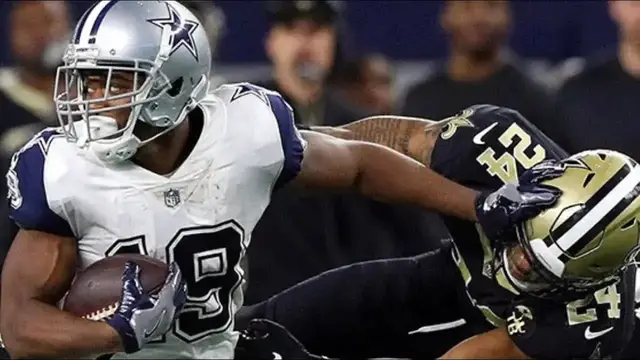 'Video thumbnail for law nation sports: amari cooper's cowboys impact: film session analysis of dak prescott's target'
