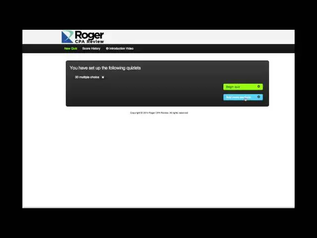 'Video thumbnail for Review of Roger CPA Course'