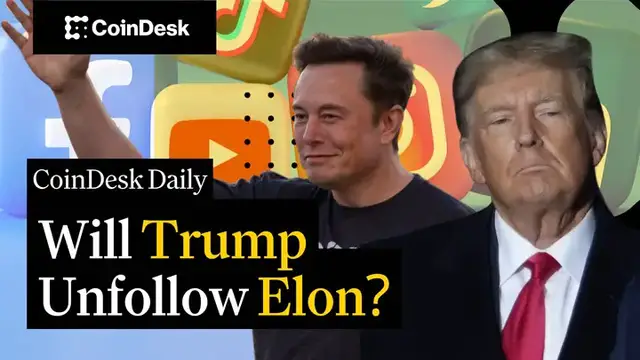 'Video thumbnail for What the Trump-Elon Breakup Means for Crypto'