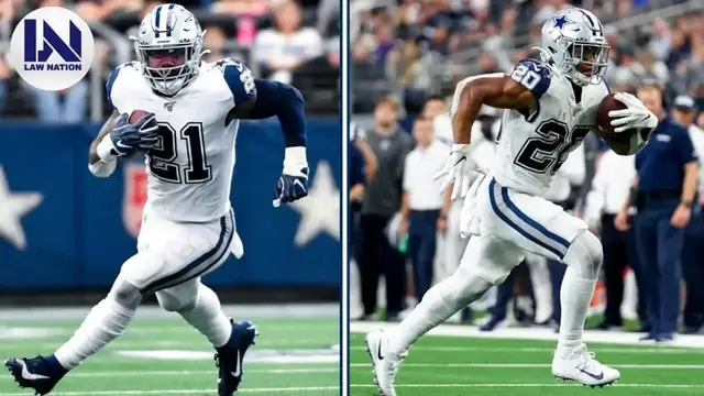 'Video thumbnail for law nation sports: dallas cowboys: tony pollard, ezekiel elliott, and stephen jones on jalen hurts'