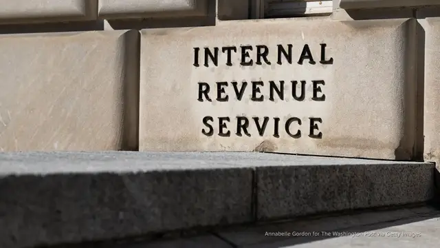'Video thumbnail for GOP-led US House bill aims to strip IRS agents of guns and ammo'