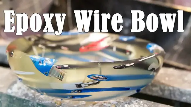 'Video thumbnail for Epoxy Wire Bowl'