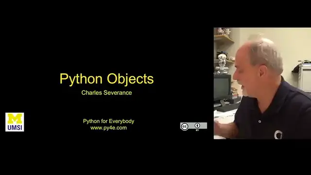 'Video thumbnail for Python Objects Tutorial - (55) Python for Beginner Series'
