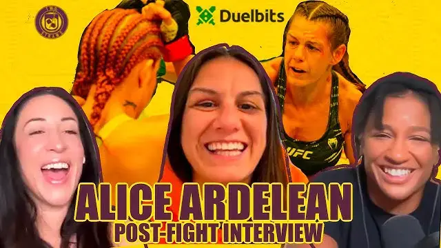 'Video thumbnail for Victory lap w/ Alice Ardelean after 1st UFC Win and 50K bonus!'