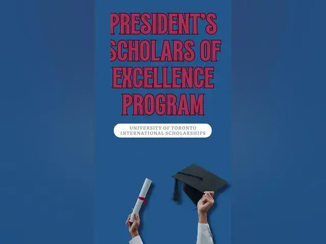 'Video thumbnail for University of Toronto International Scholarships 2023'