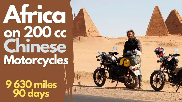 'Video thumbnail for 9 630 Miles Through Africa on 200 cc Chinese Motorcycles: Is it Possible?'