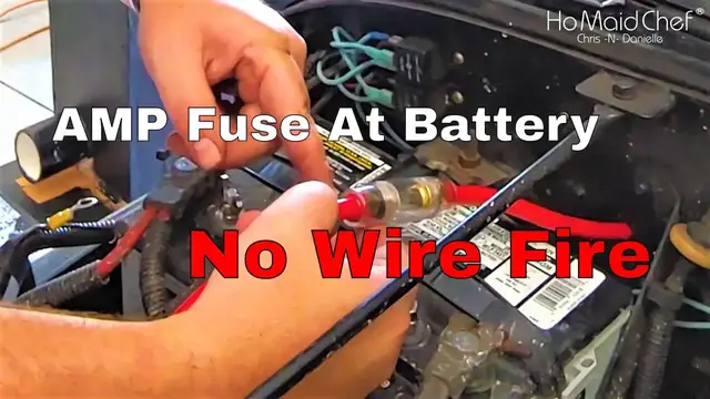 'Video thumbnail for How To Install At Battery Amp Fuse Holder'