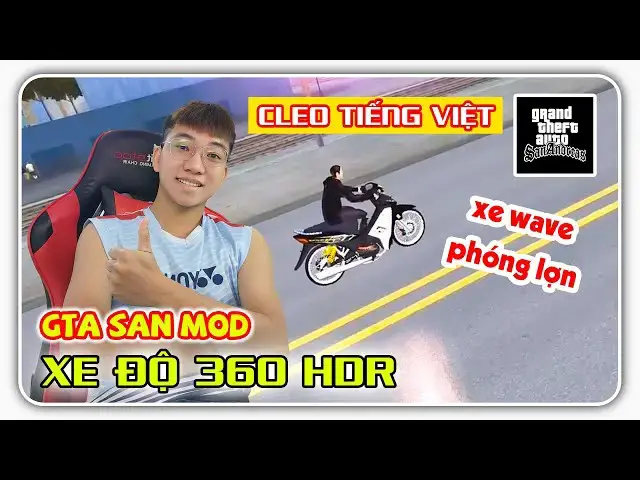 'Video thumbnail for [Gta San] Pack Xe Độ Wave Alpha cầm phóng lợn Cleo tiếng việt 360 HDR | L-N-P CHANNEL'