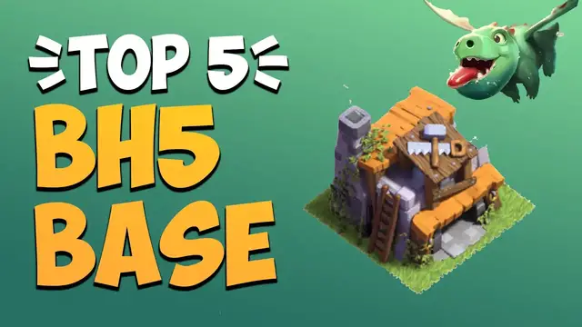'Video thumbnail for TOP 5 NEW Builder Hall 5 Base 2022!! COC BH5 Base Design Layouts With Copy Link | Clash of Clans #1'
