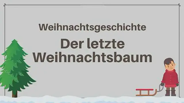 'Video thumbnail for Kindergeschichte Weihnachten'