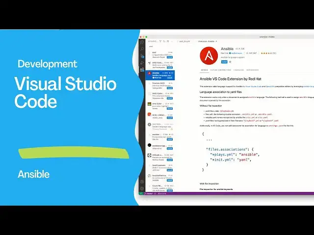 'Video thumbnail for Elevating Ansible Development with Visual Studio Code'