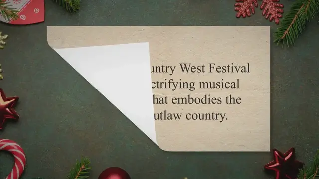 'Video thumbnail for Outlaw Country Wes Festival 2024 | Live Stream, Lineup, and Tickets Info'