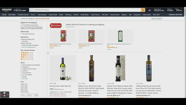 'Video thumbnail for How to Find Olive Oils With a Recent Harvest Date on Amazon'