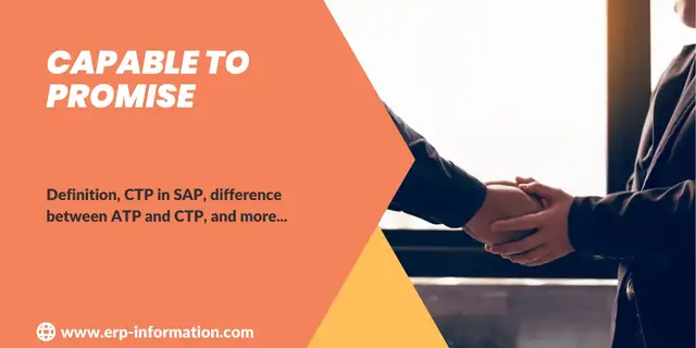 'Video thumbnail for What is Capable-To-Promise (CTP)? - Available Capacity Details'