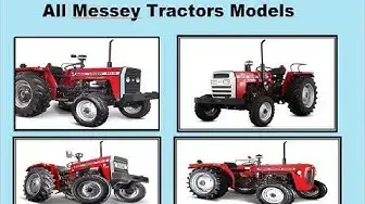 'Video thumbnail for All Massey Ferguson Tractor Models With Price list in India'