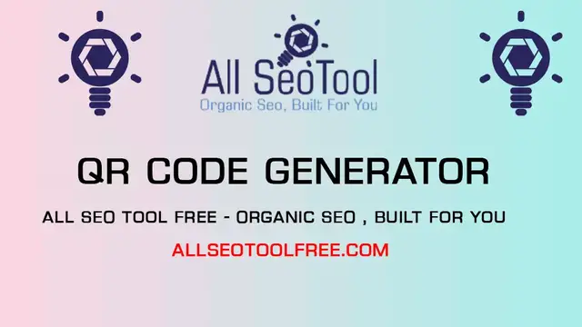 'Video thumbnail for All SEO TOOL FREE - QR Code Generator'