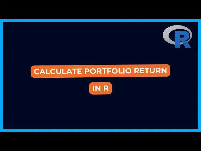 'Video thumbnail for Calculate Portfolio Return in R'