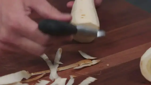 'Video thumbnail for Pan-Roasted Parsnips and Pears'