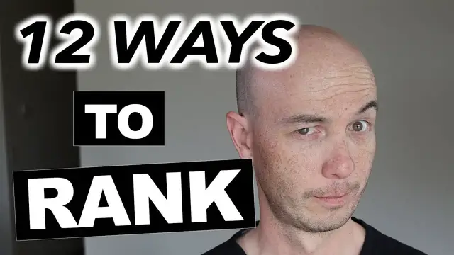 'Video thumbnail for 12 Ways to Improve Rankings for a Keyword'