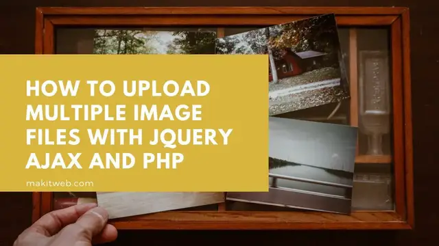 'Video thumbnail for How to upload Multiple Image files with jQuery AJAX and PHP'
