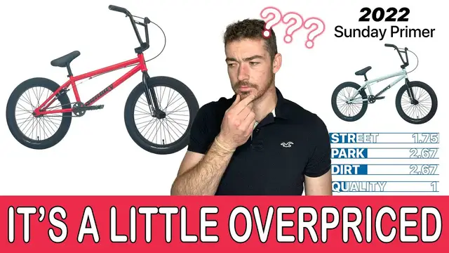 'Video thumbnail for 2022 SUNDAY PRIMER REVIEW - (Beginner Level BMX Bike)'