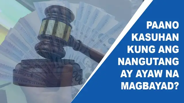 'Video thumbnail for Paano Kasuhan kung ayaw magbayad ng Utang?'