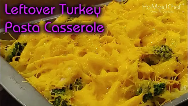 'Video thumbnail for Leftover Turkey Pasta Casserole | Dining In With Danielle'