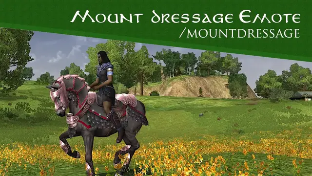 'Video thumbnail for LOTRO Mount Dressage Emote | Before the Shadow Pre-purchase'