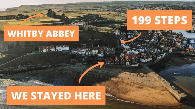 'Video thumbnail for We Stayed at the Bottom of Whitby's 199 Steps'