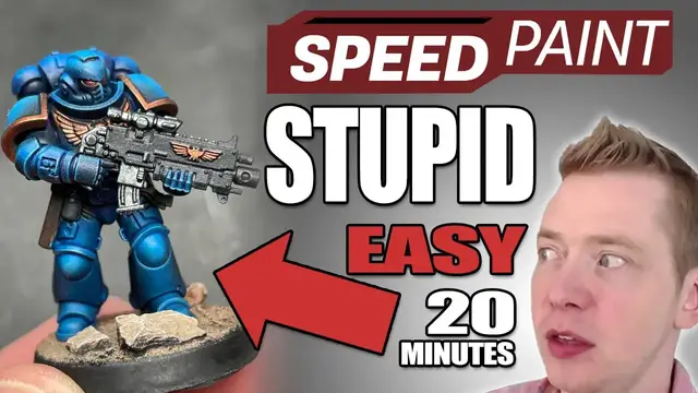 'Video thumbnail for Speedpaint a Space Marine This Good in ~ 20 Minutes it’s Unreal!'