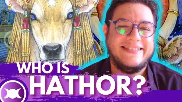 'Video thumbnail for HATHOR - The Egyptian Cow Goddess of love, pleasure and joy - The most popular of Egyptian Mythology'