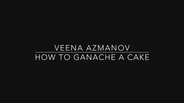 'Video thumbnail for How to Ganache a Cake'