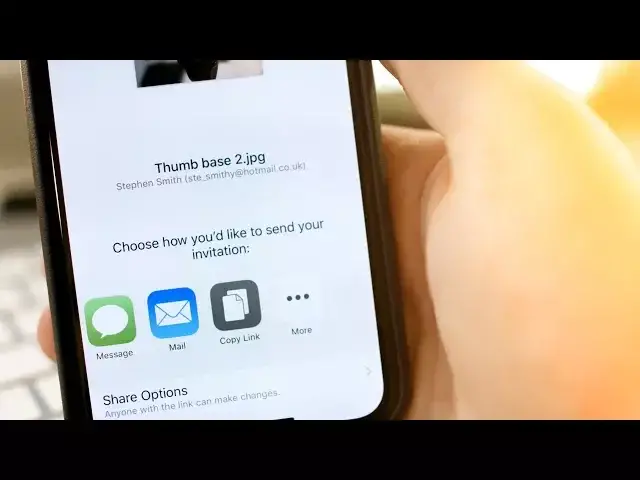 'Video thumbnail for Use iOS Files app to share like Dropbox | Quick Tips'