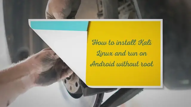 'Video thumbnail for How To Install Kali Linux And Run On Android Without Root In 2022 - Developer Resources'