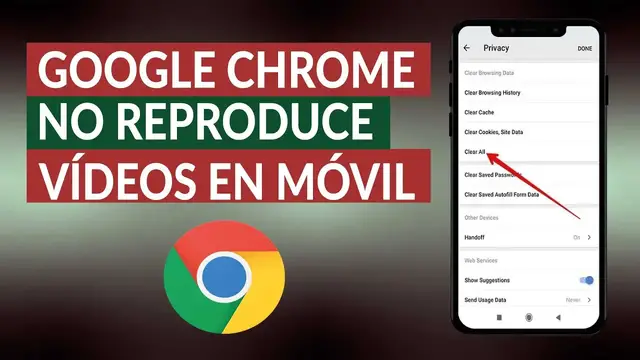 'Video thumbnail for Solución: GOOGLE CHROME no reproduce videos en móvil o PC'