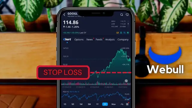 'Video thumbnail for How to Place Stops on Options in Webull Mobile App'