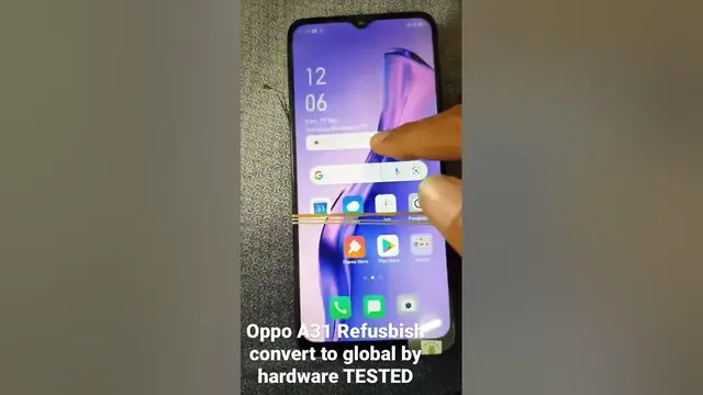 'Video thumbnail for Oppo A31 Refusbish Convert to global by Hardware TESTED'