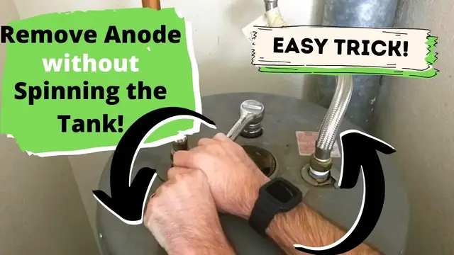 'Video thumbnail for Keep Water Heater from Spinning!  [Remove Anode Rod EASY TRICK]'