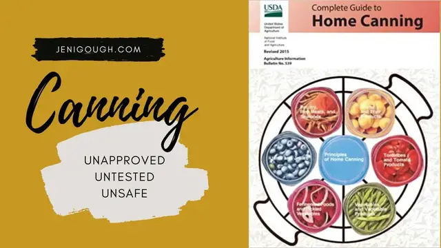 'Video thumbnail for Canning // Unapproved, Untested, Unsafe // Jeni Gough'