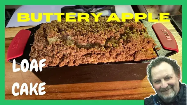 'Video thumbnail for How To Make The Best Buttery Apple Loaf Cake'