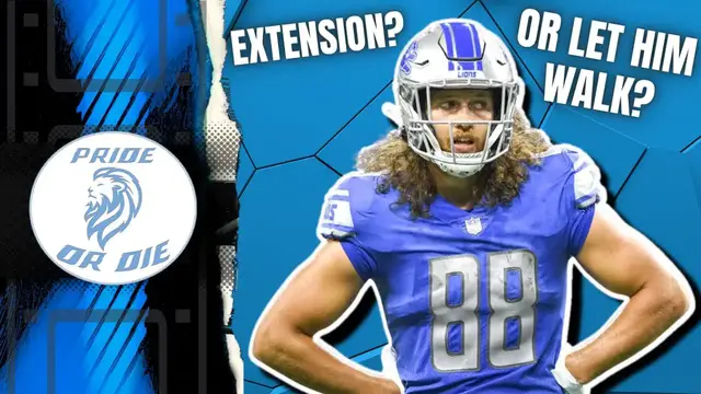 'Video thumbnail for T.J. Hockenson: extension or let him walk?'