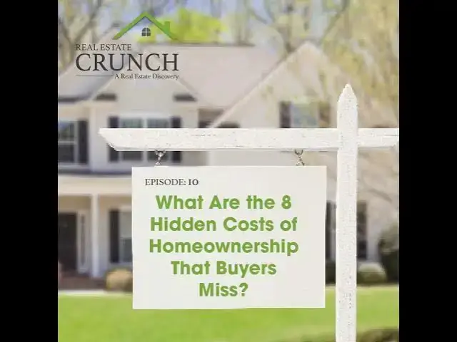 'Video thumbnail for What Are the 8 Hidden Costs of Homeownership That Buyers Miss?'