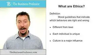 'Video thumbnail for Marketing - What are Ethics?'